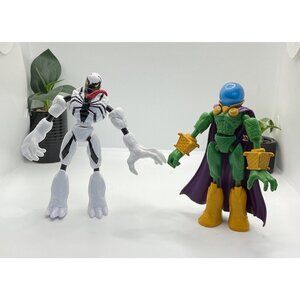 Venom & Mysterio Action Figures 6" Marvel Classic Collectible Toys